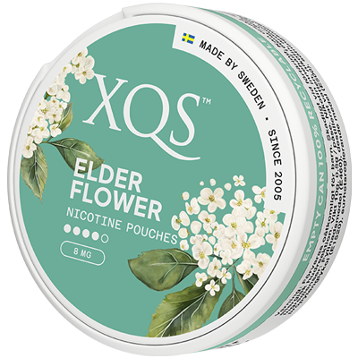XQS Elderflower Strong 8mg - The Snus Outlet