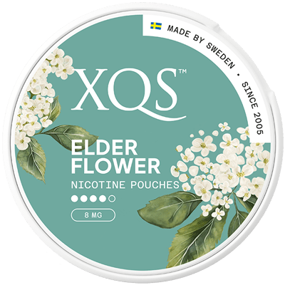 XQS Elderflower Strong 8mg - SHORT DATE DEAL - The Snus Outlet