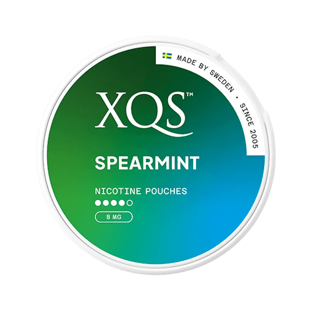 XQS Spearmint Strong 8mg - SHORT DATE DEAL - The Snus Outlet