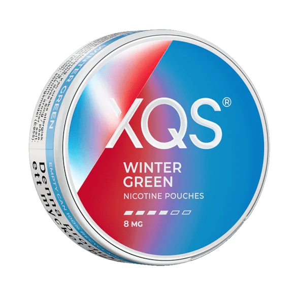 XQS Wintergreen Slim 8 mg strong - The Snus Outlet