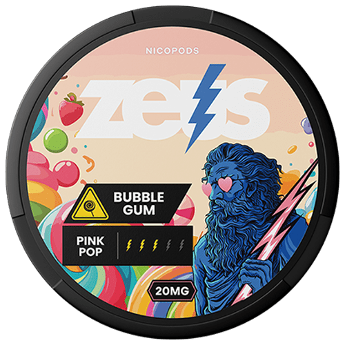 Zeus Bubble Gum 20 mg - The Snus Outlet