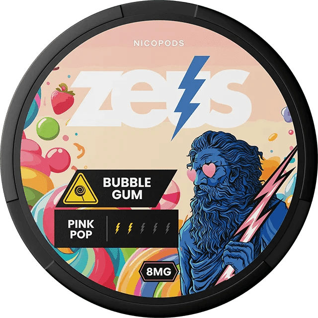 Zeus Bubble Gum - The Snus Outlet