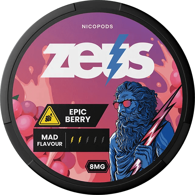 Zeus Epic Berry - The Snus Outlet