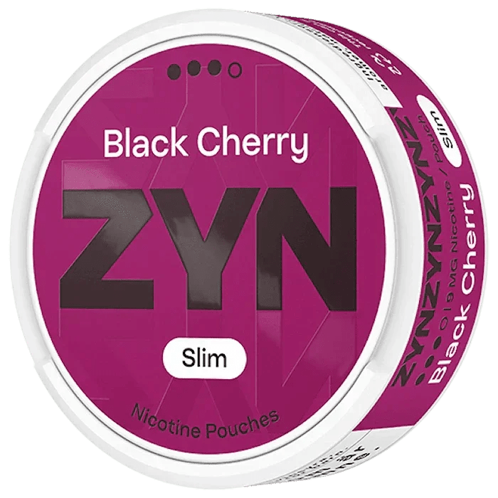 ZYN Black Cherry Slim 9mg - The Snus Outlet