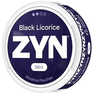 ZYN Mini Black Licorice 3mg - The Snus Outlet