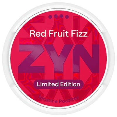 ZYN Red Fruit Fizz Slim Extra Strong - The Snus Outlet