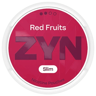 ZYN Red Fruits Slim 6mg and 9mg - The Snus Outlet