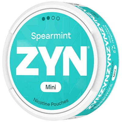 ZYN Spearmint Mini 3mg - The Snus Outlet