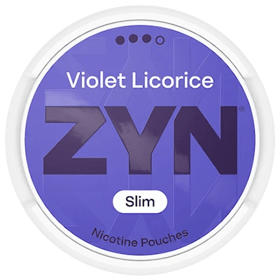 ZYN Violet Licorice Slim 9mg - The Snus Outlet