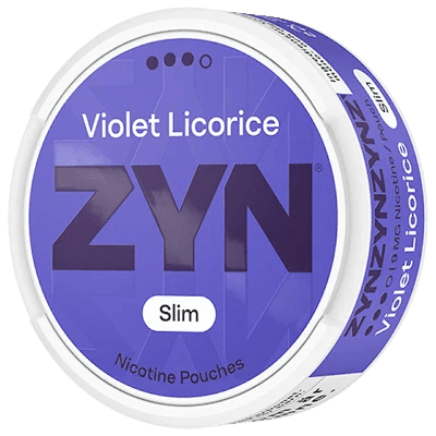 ZYN Violet Licorice Slim Normal 6mg - The Snus Outlet