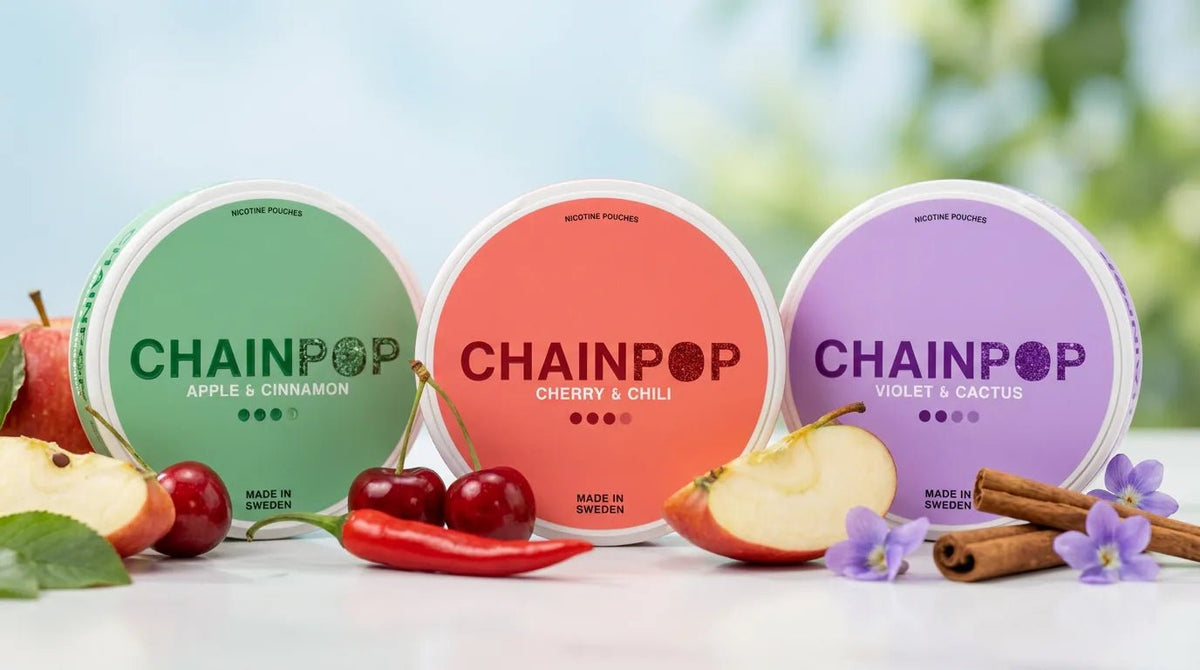 Chainpop Nicotine Pouches Review: Flavours, Strength, Price - The Snus Outlet