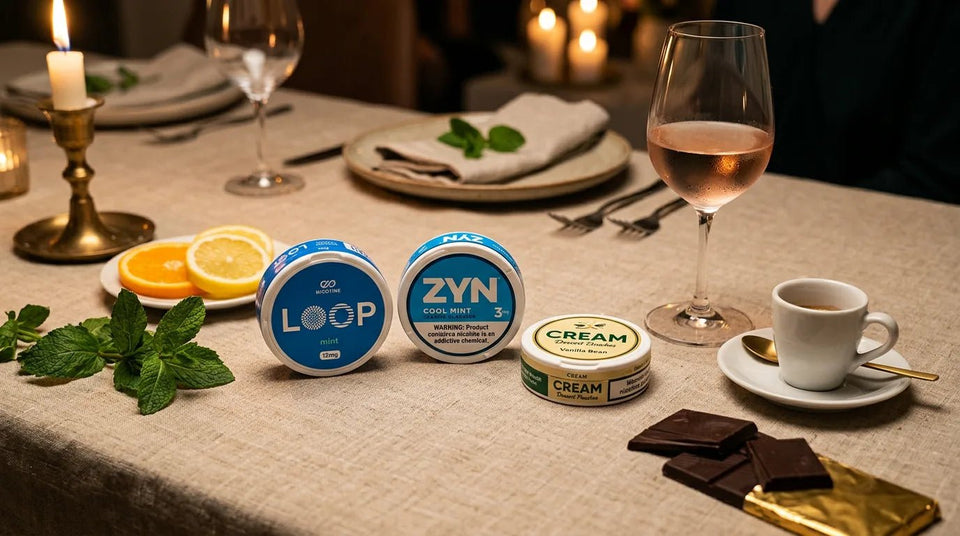The Nicotine Pouch Pairing Guide: Best Flavours for Food, Wine and Coffee - The Snus Outlet