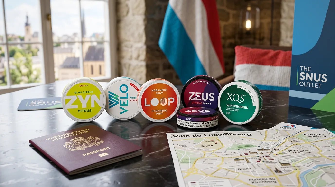 Nicotine Pouches in Luxembourg: Buy Online, Best Brands & 2026 Rules - The Snus Outlet