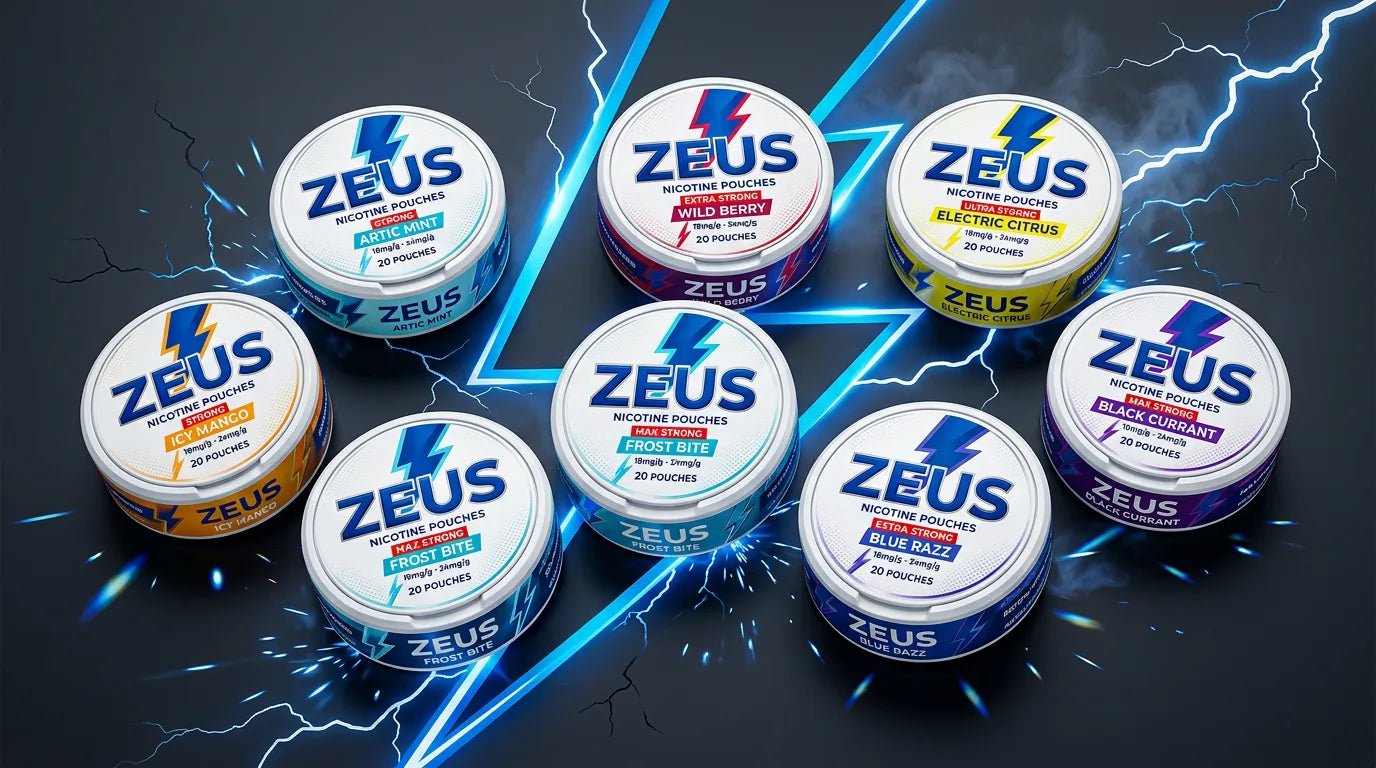 ZEUS Nicotine Pouches Flavours Ranked: Every Flavour Reviewed in 2026 - The Snus Outlet
