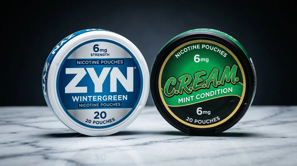 ZYN vs C.R.E.A.M Nicotine Pouches: Which Brand Wins in 2026? - The Snus Outlet