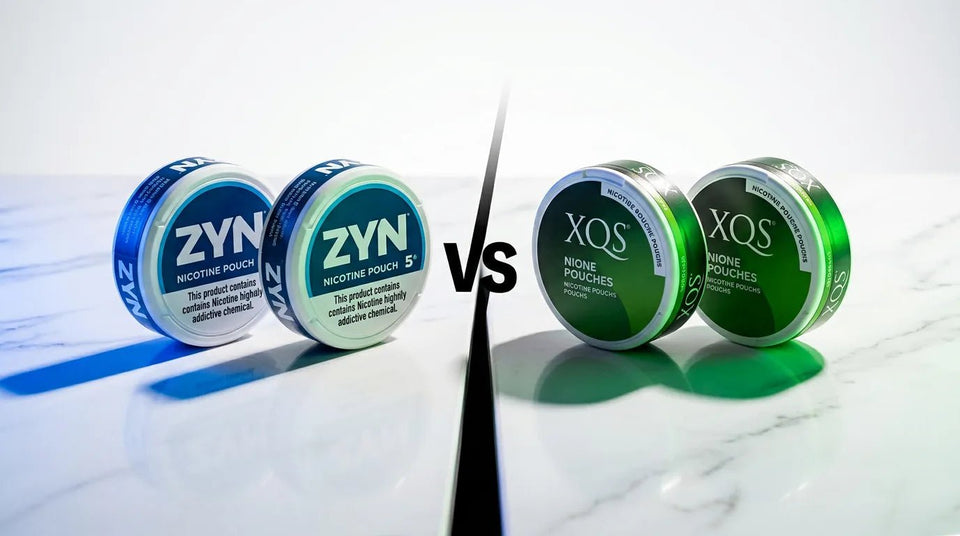 ZYN vs XQS Nicotine Pouches: Full Comparison and Verdict 2026 - The Snus Outlet