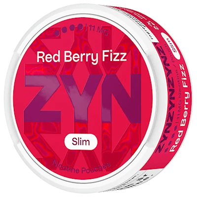 ZYN Red Berry Fizz Slim 11mg - The Snus Outlet