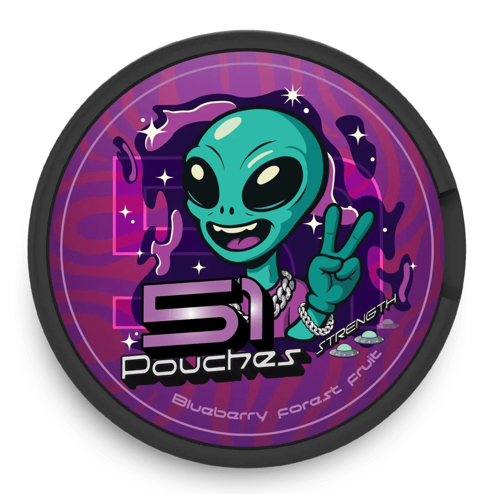 51 Blueberry 10mg - The Snus Outlet