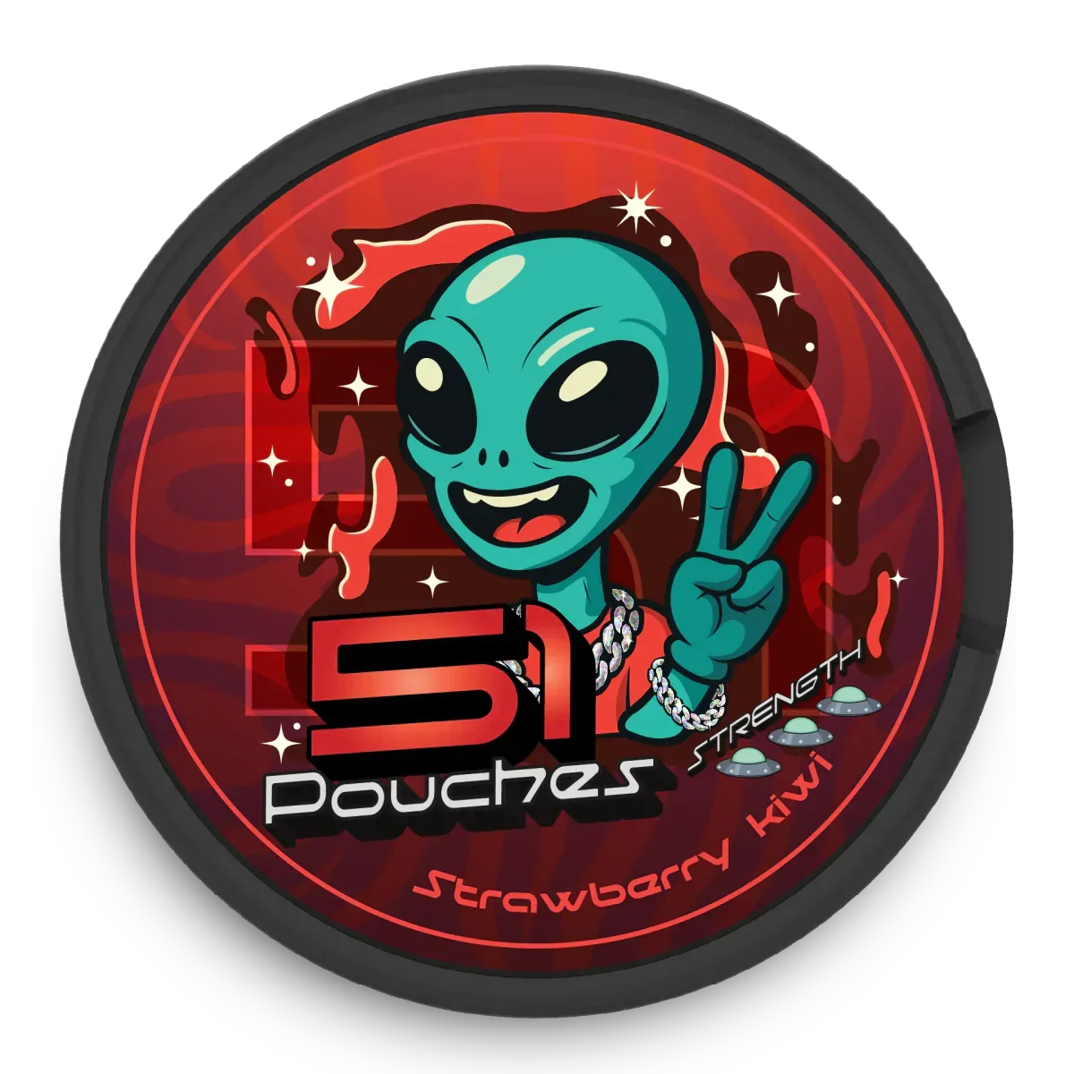 51 Strawberry Kiwi 4mg