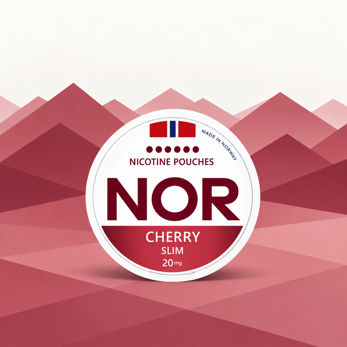 NOR Cherry 20mg - The Snus Outlet