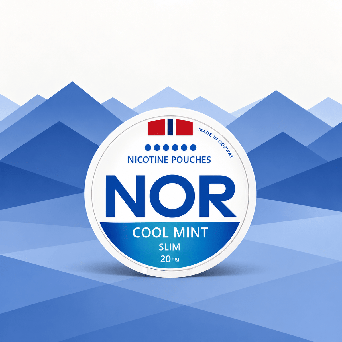 NOR Cool Mint 20mg - The Snus Outlet