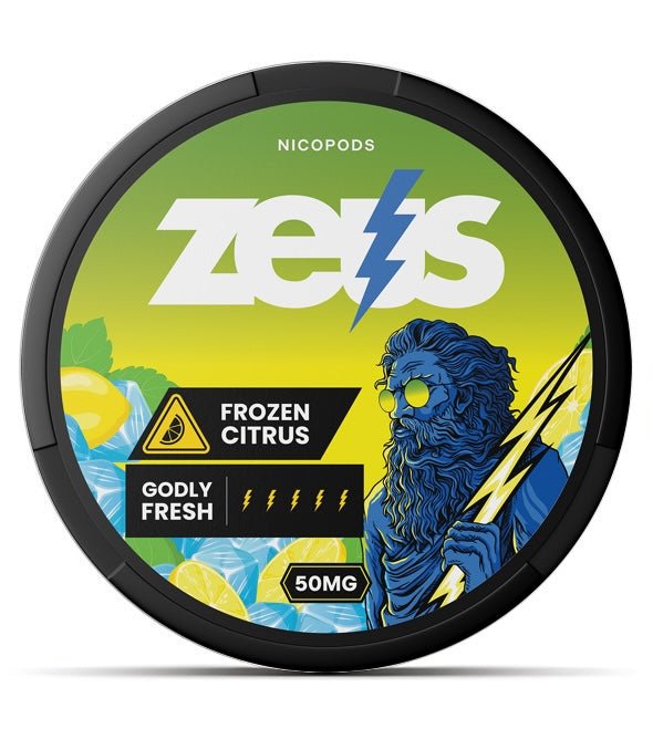 ZEUS Frozen Citrus 50 mg - The Snus Outlet
