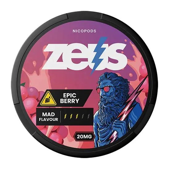 Zeus Epic Berry 20 mg - The Snus Outlet