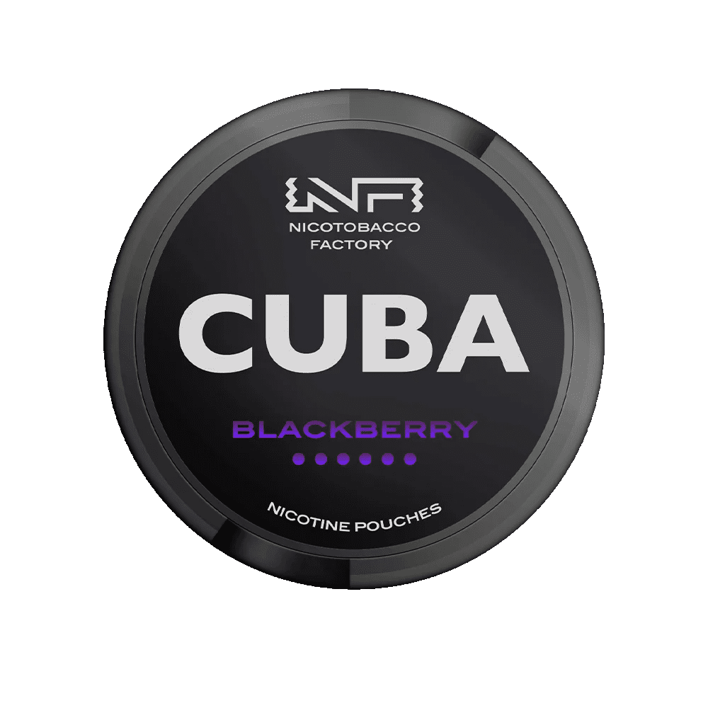 Cuba Blackberry Black - The Snus Outlet