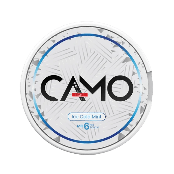 CAMO Ice Cold Mint 6mg - The Snus Outlet