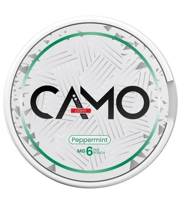 CAMO Peppermint 6mg - The Snus Outlet