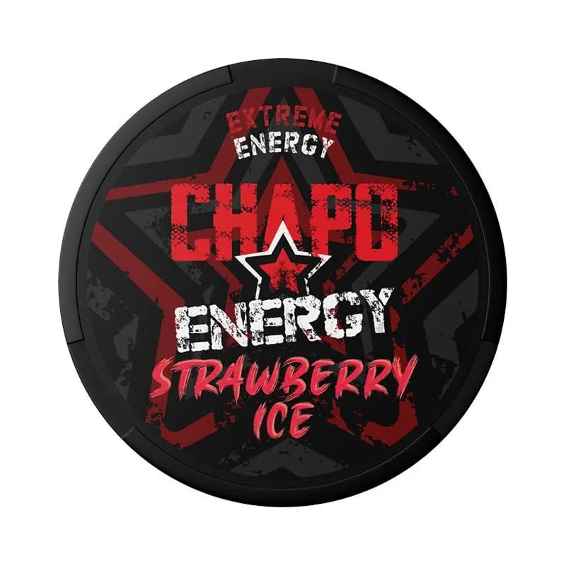 Chapo Energy Strawberry Ice - The Snus Outlet