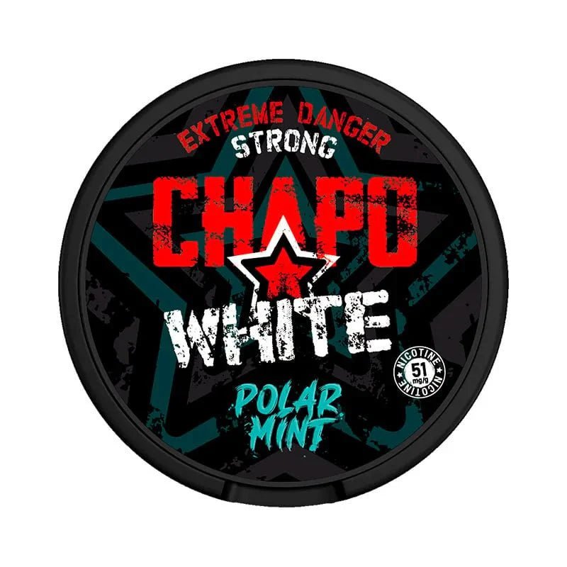 Chapo White Polar Mint Danger Strong 30mg - The Snus Outlet