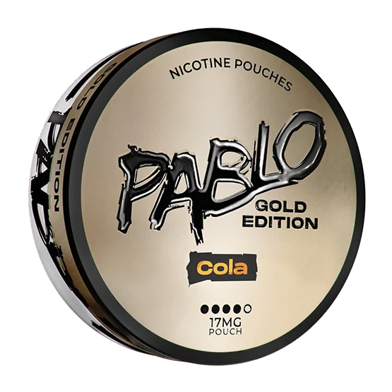 Pablo Gold Edition Cola 17mg - The Snus Outlet