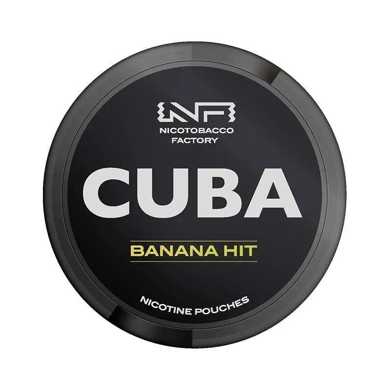 Cuba Banana Hit Black 43mg - The Snus Outlet