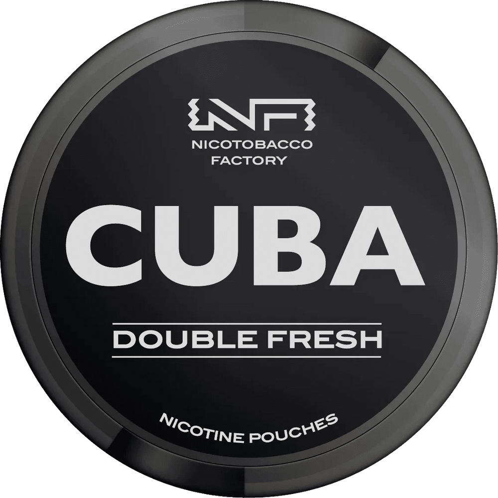 Cuba Double Fresh Black - The Snus Outlet