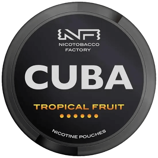 Cuba Tropical Fruit Black - The Snus Outlet
