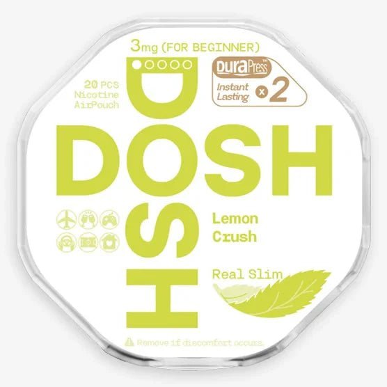 DOSH Lemon Crush 3mg - The Snus Outlet
