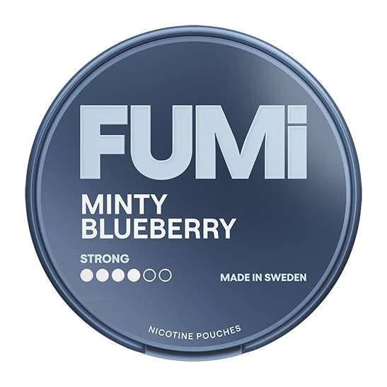 FUMi Minty Blueberry 8mg - The Snus Outlet