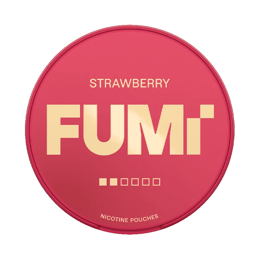 FUMi Strawberry 4mg - The Snus Outlet
