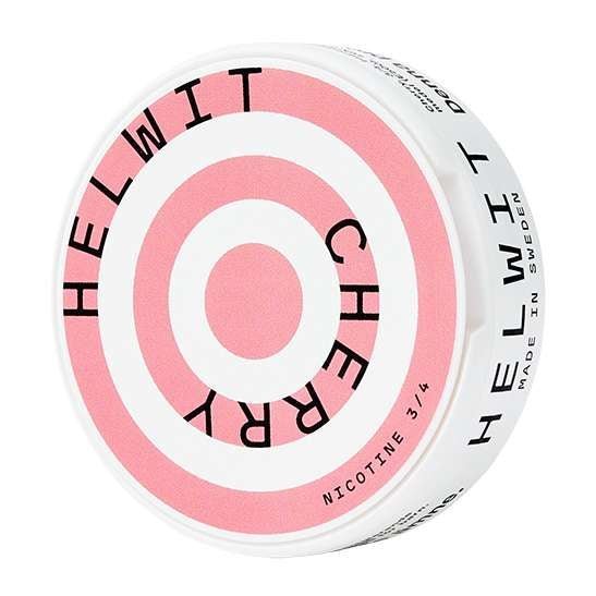 Helwit Cherry Slim 4.5 mg - The Snus Outlet