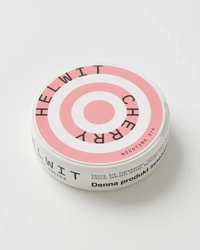 Helwit Cherry Slim 4.5 mg - The Snus Outlet