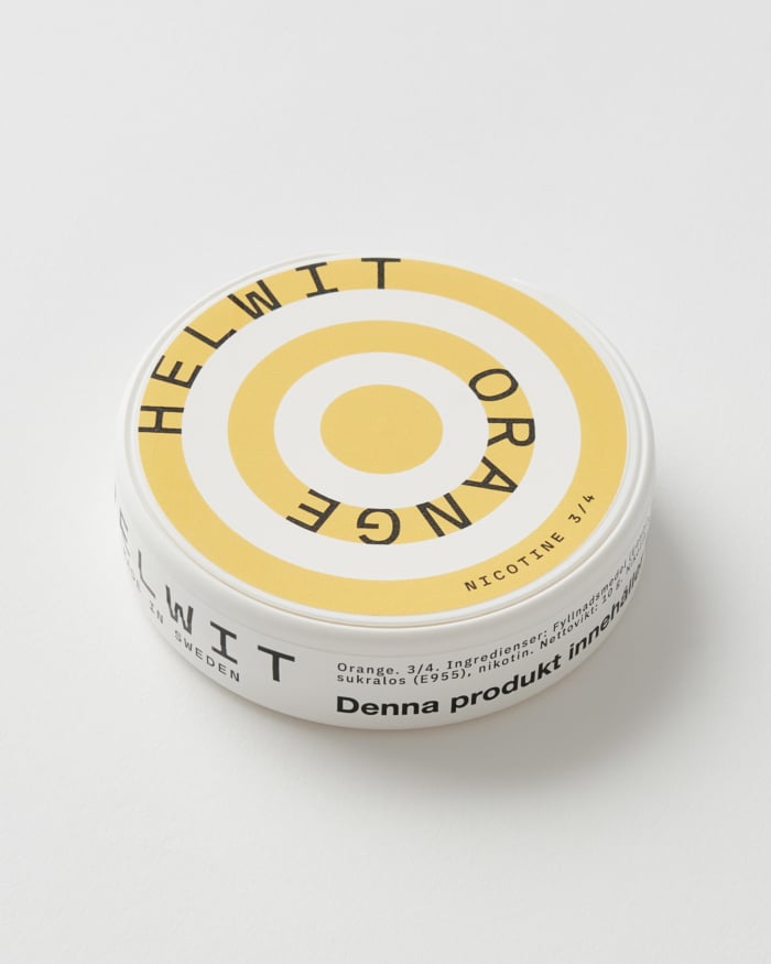Helwit Orange Slim 4.5 mg - The Snus Outlet