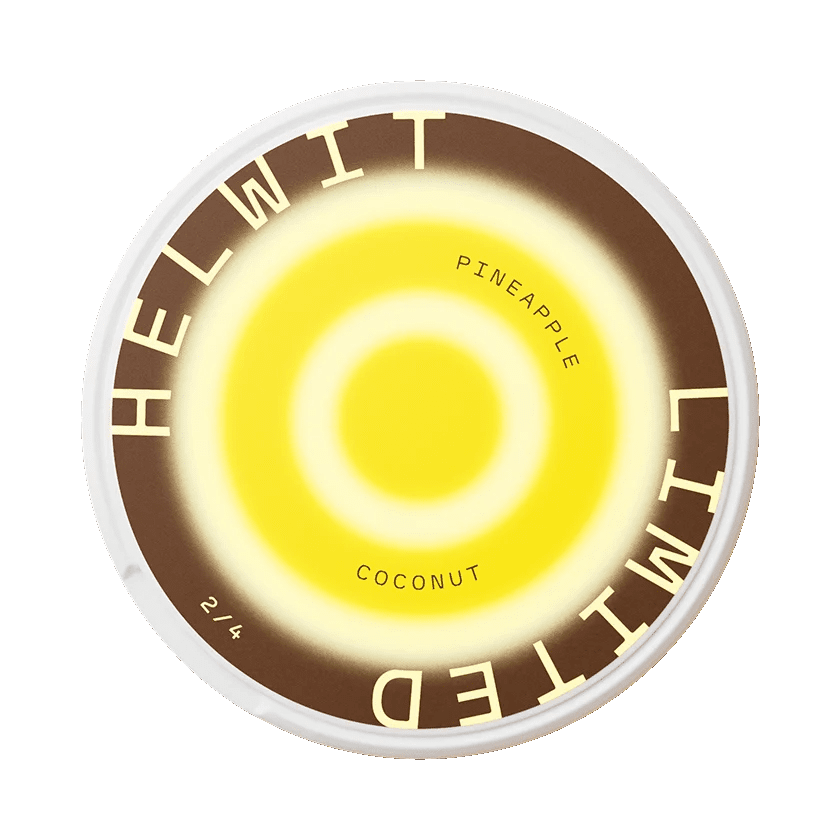 Helwit Pineapple Coconut slim 3.5mg - The Snus Outlet