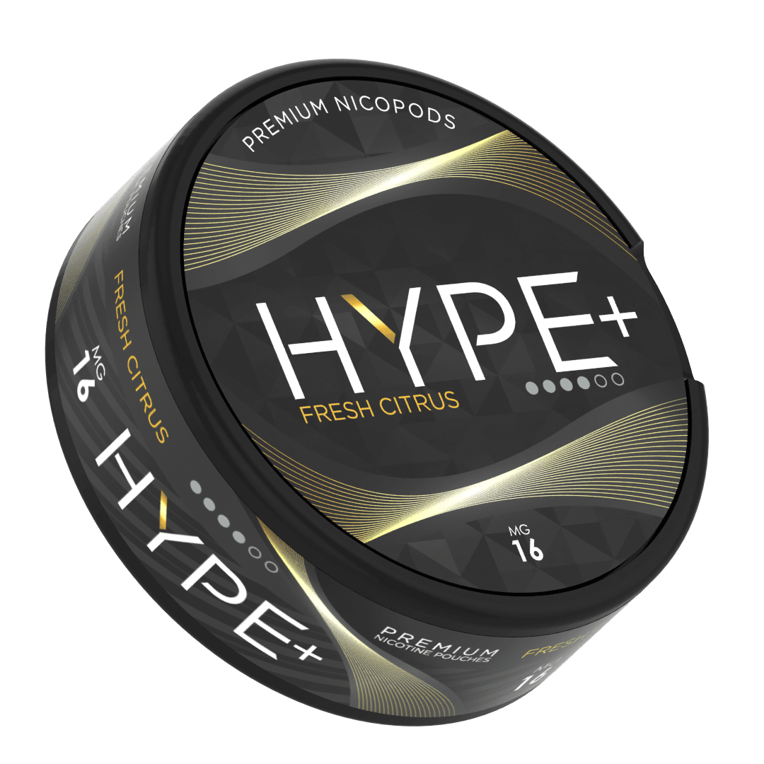 HYPE+ Fresh Citrus 16mg - The Snus Outlet