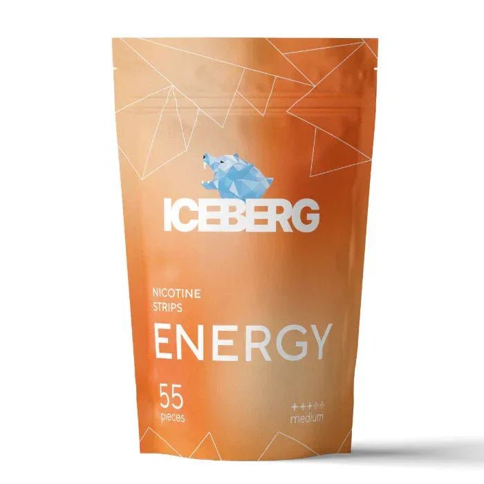 Iceberg Nicotine Strips Energy 11mg - The Snus Outlet