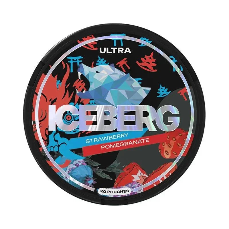 ICEBERG Strawberry Pomegranate 30mg - The Snus Outlet