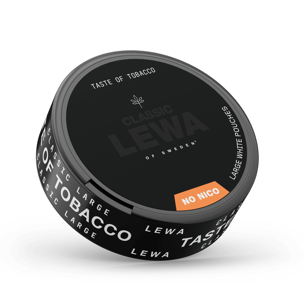 LEWA Classic Taste of Tobacco No Nico - The Snus Outlet