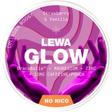 LEWA GLOW Strawberry & Vanilla No Nico - SHORT DATE DEAL - The Snus Outlet