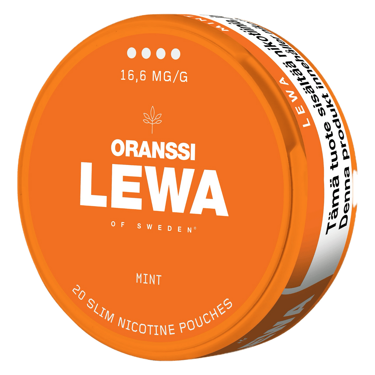 LEWA Oranssi Dry Mint 11.6mg - The Snus Outlet