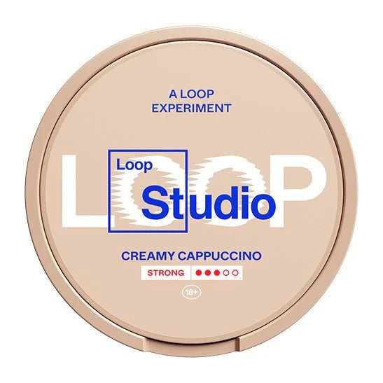 LOOP Creamy Cappuccino Strong 9mg - The Snus Outlet